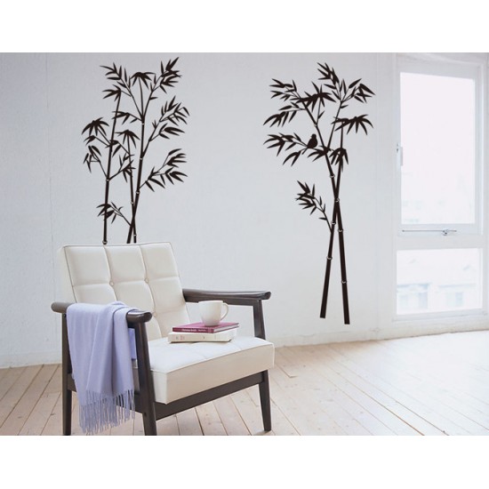 Bamboo Wall Sticker | Wall Decals, Vinyl Wall Art Stickers ...