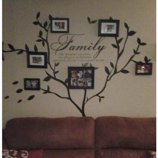 Quote Wall Decal Family Like Branches On a Tree