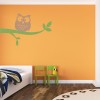 Owl on Branch Wall Decals
