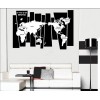 A Map of The World Wall Decal