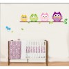 Happy Owls Wall Decal