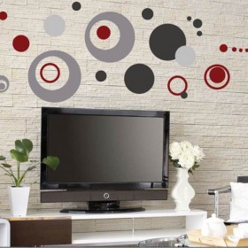 Circles and Dots Wall Decal