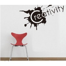 Creativity Wall Quote Decal