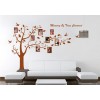 XLarge Coffee Colored Tree with Photo Frames